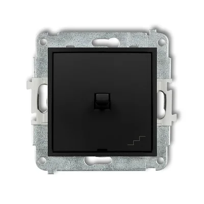 MINI Mechanizm łącznika schodowego w stylu amerykańskim czarny mat