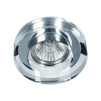 Mini Orto Chrome ceiling lamp
