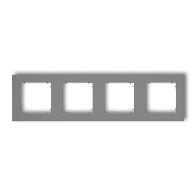 MINI Quadruple universal frame gray mat