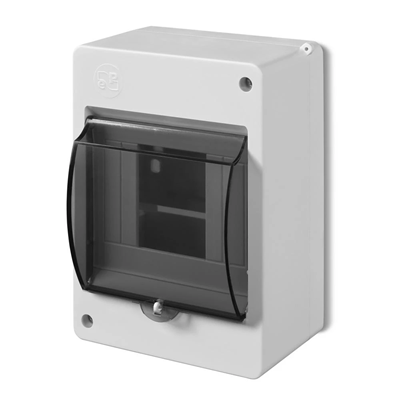 MINI S-4 enclosure with smoke IP30 glass