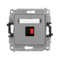 MINI Single loudspeaker socket, matt gray