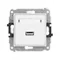 MINI Single USB Charger Mechanism USB A, 10W max., 5V, 2A white