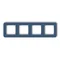 MINI universal quad rounded frame made of navy blue plastic