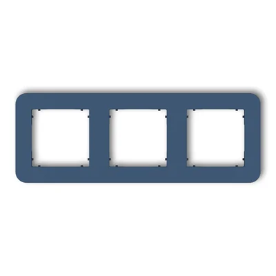 MINI Universal triple rounded frame made of navy blue plastic