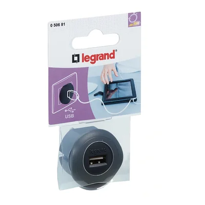 MINI USB NABÍJEČKA - ČERNÁ