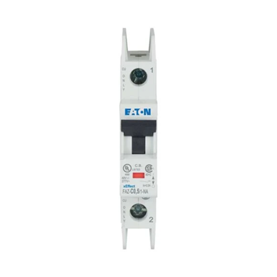 Miniature circuit breaker 1-pole NA version, 0.5A, C-Char