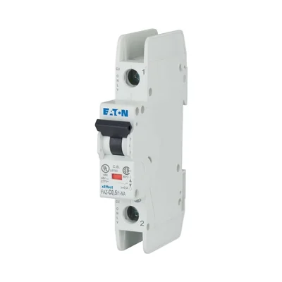 Miniature circuit breaker 1-pole NA version, 0.5A, C-Char