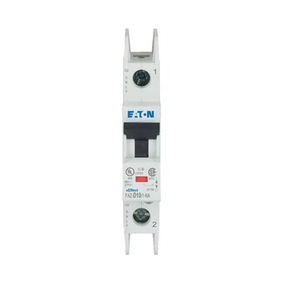 Miniature circuit breaker 1-pole NA version, 10A, D-Char