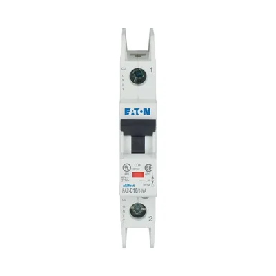 Miniature circuit breaker 1-pole NA version, 16A, C-Char