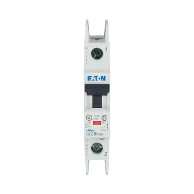 Miniature circuit breaker 1-pole NA version, 16A, C-Char