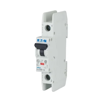 Miniature circuit breaker 1-pole NA version, 40A, C-Char