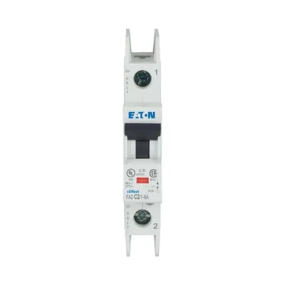 Miniature circuit breaker 1-pole version NA, 2A, C-Char