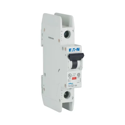Miniature circuit breaker 1-pole version NA, 2A, C-Char