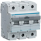 Miniature circuit breaker, 10kA, C, 3-pole, 125A char. c