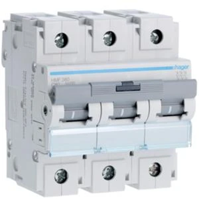 Miniature circuit breaker 10kA C 3-pole 80A