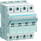 Miniature circuit breaker, 10kA, C, 4-pole, 63A char. c