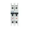 Miniature circuit breaker 2-pole NA version, 25A, C-Char
