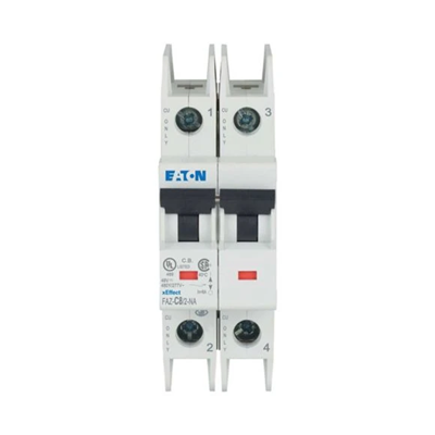 Miniature circuit breaker 2-pole NA version, 8A, C-Char