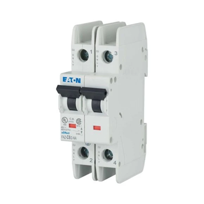 Miniature circuit breaker 2-pole NA version, 8A, C-Char