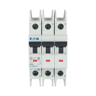 Miniature circuit breaker 3-pole, 16A, D-Char