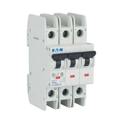 Miniature circuit breaker 3-pole, 20A, D-Char