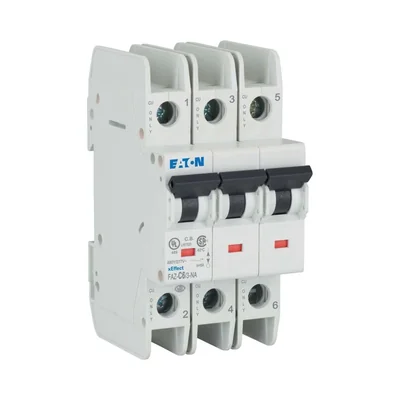 Miniature circuit breaker 3-pole NA version, 6A, C-Char