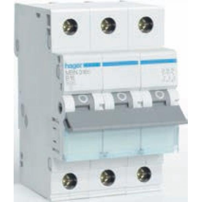 Miniature circuit breaker 6kA B 3-pole 6A