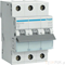 Miniature circuit breaker 6kA C 3-pole 10A