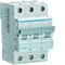 Miniature circuit breaker 6kA C 3-pole 4A