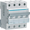 Miniature circuit breaker 6kA C four-pole 0 5A