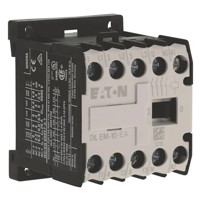 Miniature contactor DILEM-10-G-EA 3P 4kW/400V IP00 24VDC