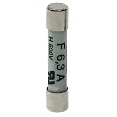 Miniature cylinder-glass insert 6, 3x32 FF 16A/500