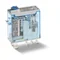 Miniature industrial relay 1P; 16A; 24V DC; test button + mechanical indicator, 46.61.9.024.4040