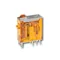 Miniature industrial relay 2P; 8A; 230V AC; test button + LED + mechanical indicator, 46.52.8.230.0054