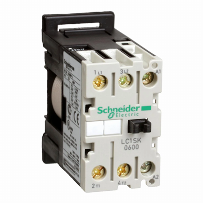 Miniature power contactor TeSys SK 6A 2P 2NO coil 400VAC