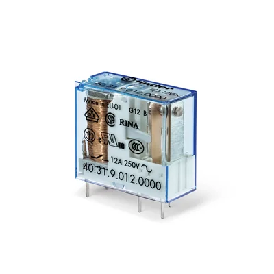 Miniature relay 1P; 10A; 12V DC, 40.31.9.012.0000