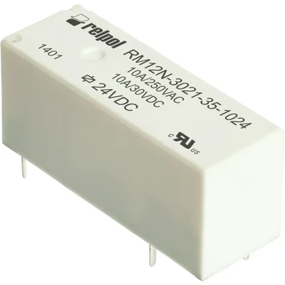 Miniature relay RM12N-3021-35-1012 1NO 12V DC 10A / 250V AC