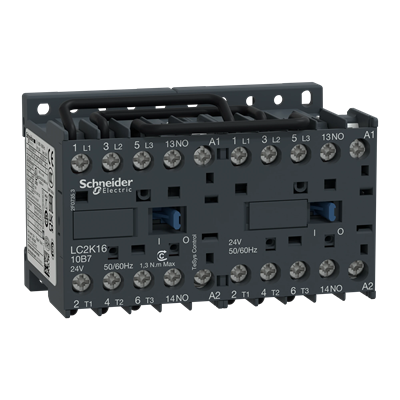 Miniature reversing contactor AC3-16A, 230V SP1NO