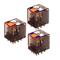 Miniaturrelais PT 3p 10A 230V AC