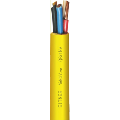 Mining power cable YnKGY 4x2.5 0.6/1kV