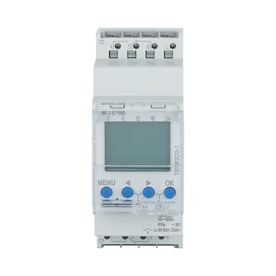 Minuteur hebdomadaire numérique TSDW2CO-1, 1 po.