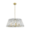 MIRABELL Sechsflammige Pendelleuchte 61cm 60W E14 IP20 Gold