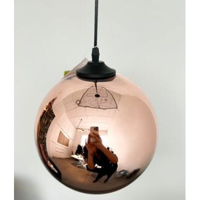 MIRROR GLOW Suspension E27 IP20 cuivre