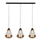 MISTRAL Hanging lamp triple 117cm 60W E27 IP20 gold