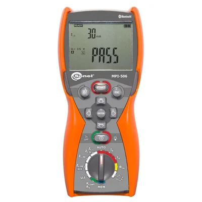 Misuratore multifunzionale MPI-506 + licenza per il programma SONEL PE6