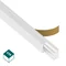 MKI / PVC-U Electrical Duct with Self-Adhesive Tape 11/20 White - 2 m (24 pcs/pack)