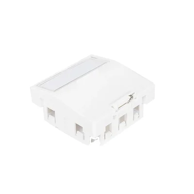MMC 45x45 adapter for 1xRJ45 keystone modules