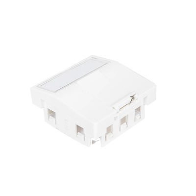 MMC 45x45 adaptér pro 1xRJ45 keystone moduly