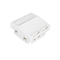 MMC 45x45 adaptér pro 2xRJ45 keystone moduly