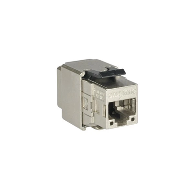 MMC RJ45 Computer-Buchsenmodul, Kat. 6a, geschirmt